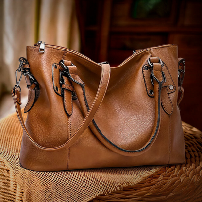 sac à épaule en cuir, élégant et confortable pour toutes les occasions