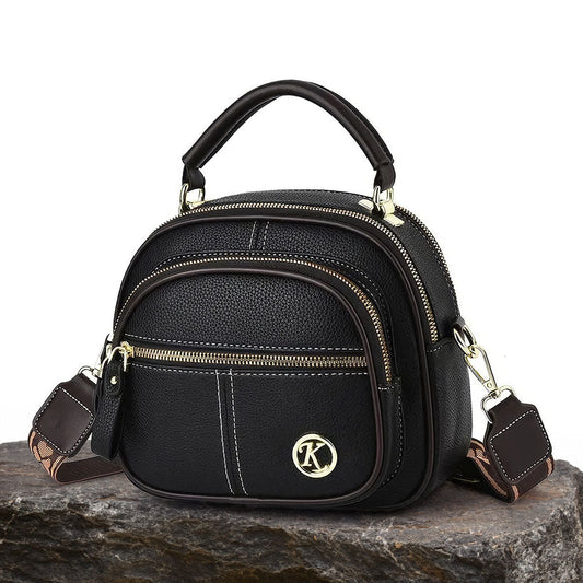 sac à bandoulière en cuir de qualité, chic et confortable pour tous les jours