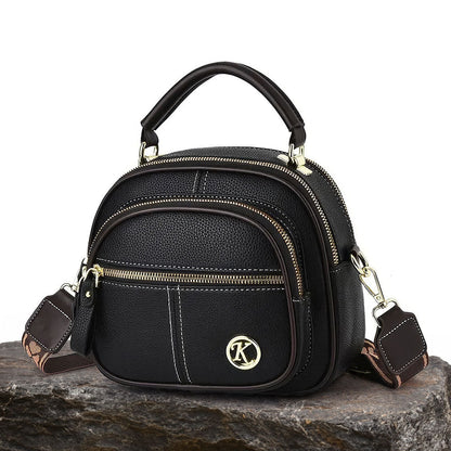 sac à bandoulière en cuir de qualité, chic et confortable pour tous les jours