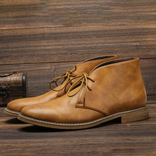 bottines chukka en cuir, élégance intemporelle et confort assuré