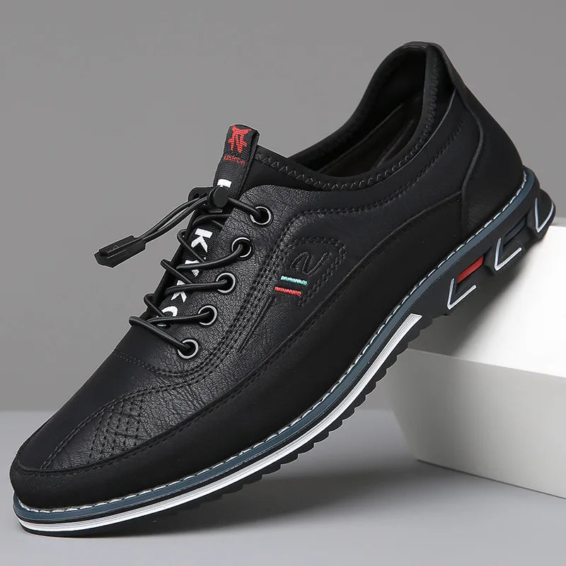chaussures oxford orthopédiques en cuir pour un confort durable