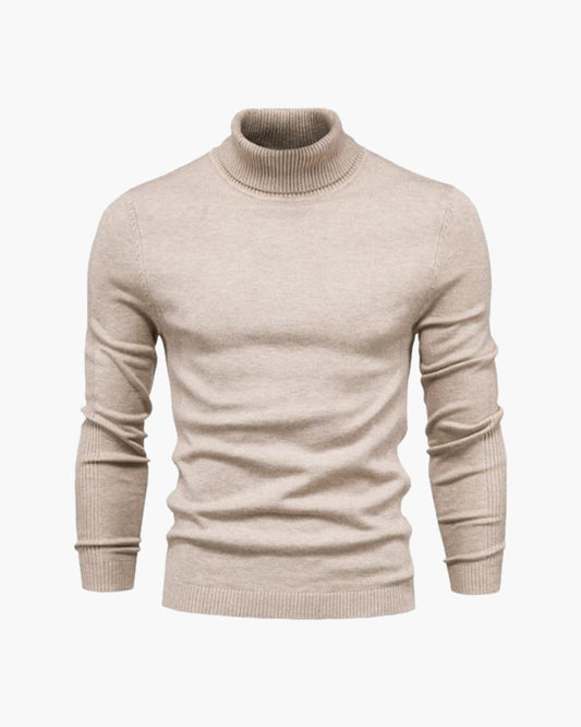 pull col roulé en laine mérinos, confort et élégance pour l'hiver