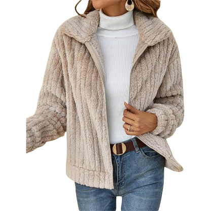 Manteau d'hiver en tissu haut de gamme pour un confort élégant