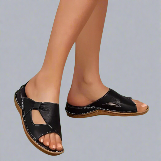 sandales orthopédiques en cuir, confort optimal pour l'été