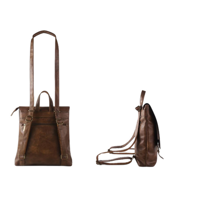 sac à dos vintage en matériau de qualité, confortable et pratique