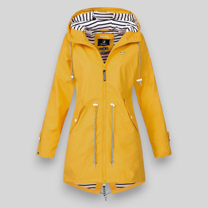 veste de pluie imperméable en tissu respirant pour un confort élégant