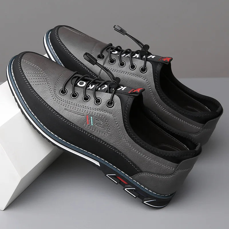 chaussures oxford orthopédiques en cuir pour un confort durable