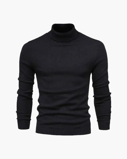 pull col roulé en laine mérinos, confort et élégance pour l'hiver