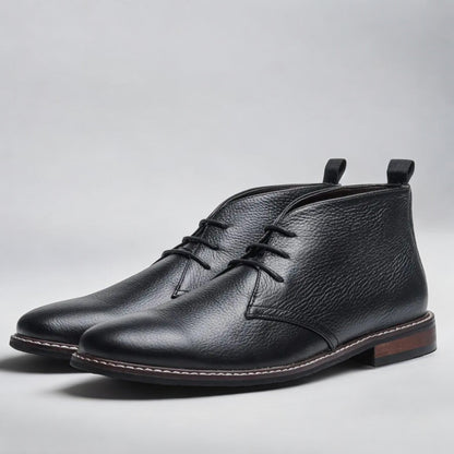 bottines chukka en cuir, élégance intemporelle et confort assuré