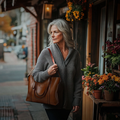 sac à main en cuir élégant et confortable pour toutes les occasions
