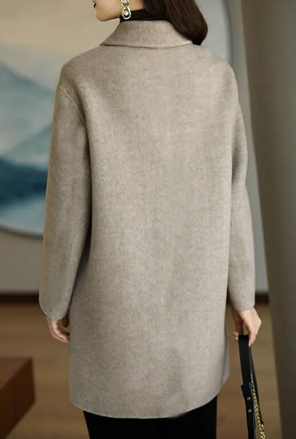 Veste en laine d'hiver pour un confort élégant et intemporel