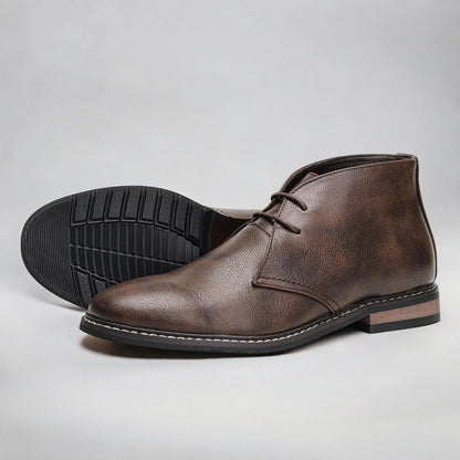 bottines chukka en cuir, élégance intemporelle et confort assuré