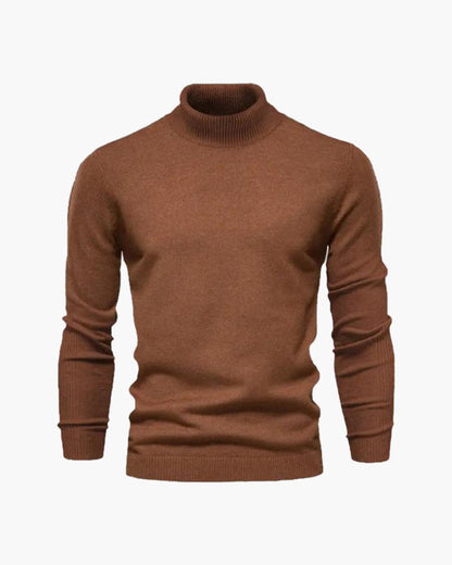 pull col roulé en laine mérinos, confort et élégance pour l'hiver