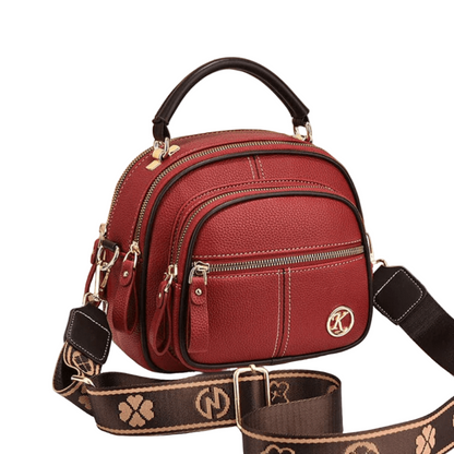 sac à bandoulière en cuir de qualité, chic et confortable pour tous les jours