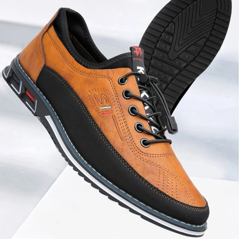 chaussures oxford orthopédiques en cuir pour un confort durable