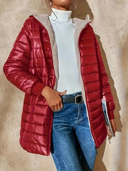 veste longue en tissu doux pour un style décontracté et élégant