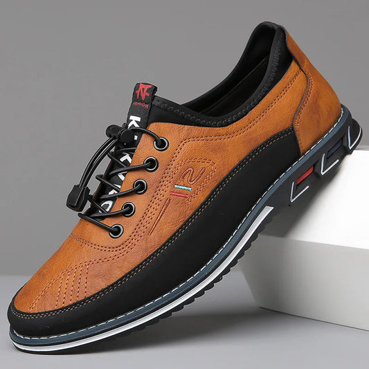 chaussures oxford orthopédiques en cuir pour un confort durable