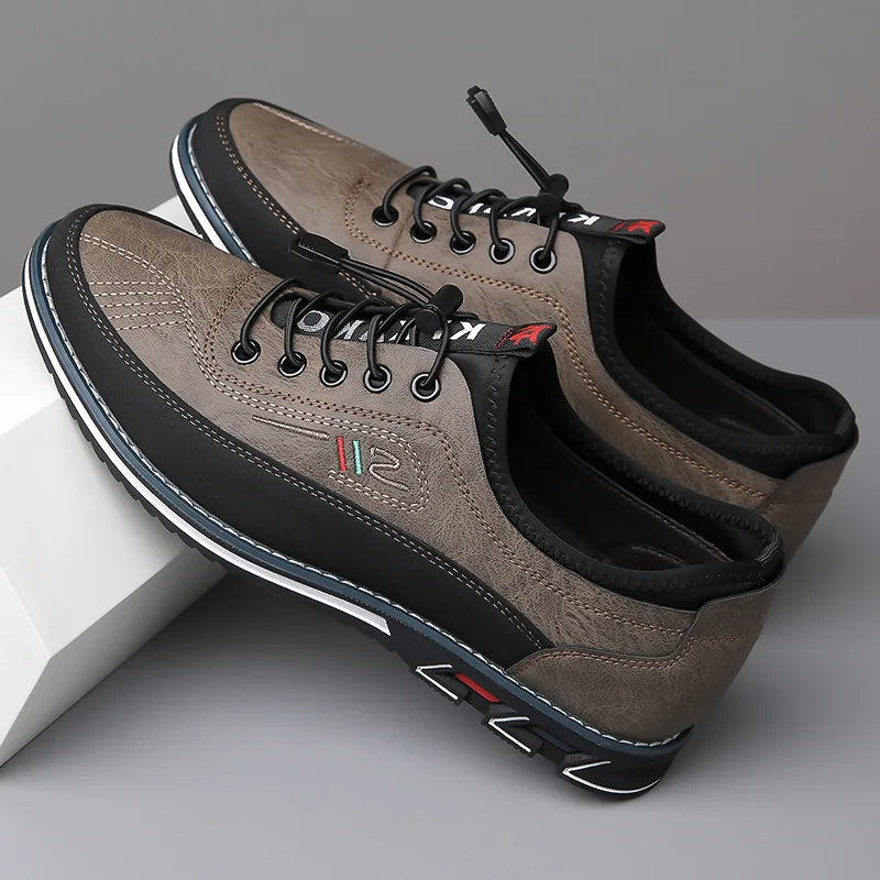 chaussures oxford orthopédiques en cuir pour un confort durable