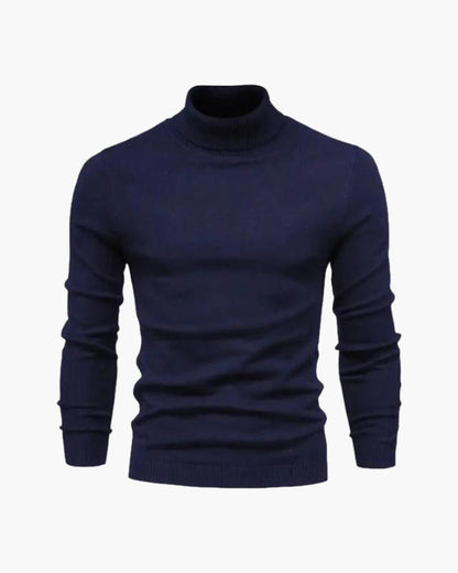 pull col roulé en laine mérinos, confort et élégance pour l'hiver