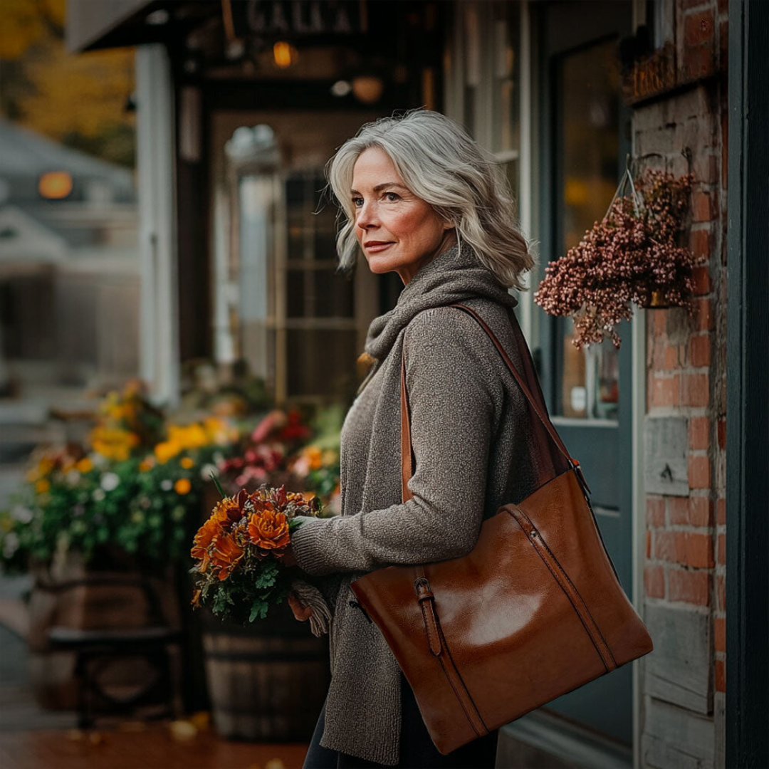 sac à main en cuir élégant et confortable pour toutes les occasions