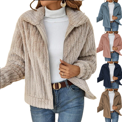 Manteau d'hiver en tissu haut de gamme pour un confort élégant