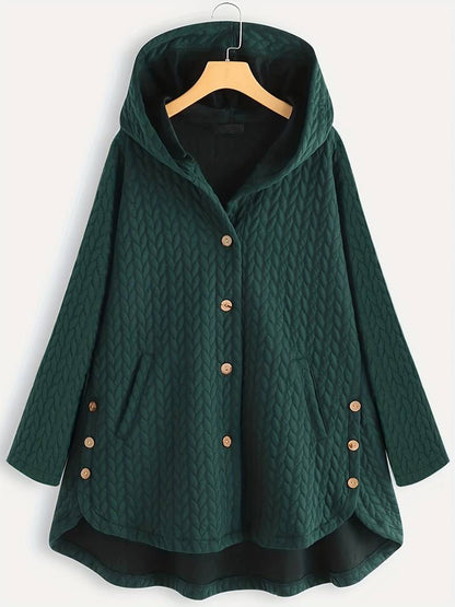 manteau d'hiver chaud en laine pour femmes, élégance intemporelle