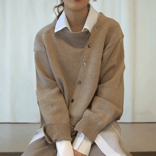 Veste élégante en tissu doux et de qualité pour un automne confortable