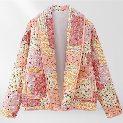 Veste en tissu Liberty, élégante et confortable pour l'automne-hiver