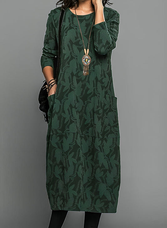robe d'hiver en tissu doux, confortable et élégante pour un style intemporel
