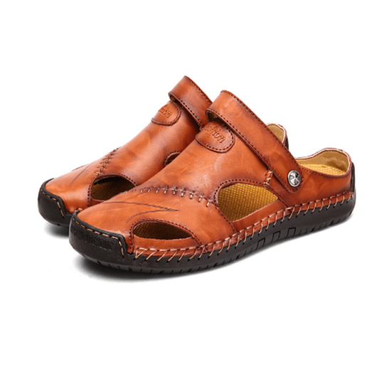 sandales en cuir orthopédique pour un confort élégant et durable
