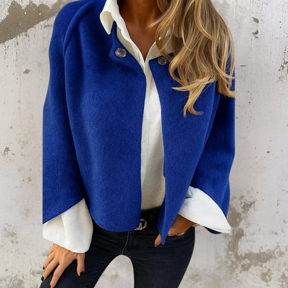 veste courte en tissu chaud pour un confort élégant en automne