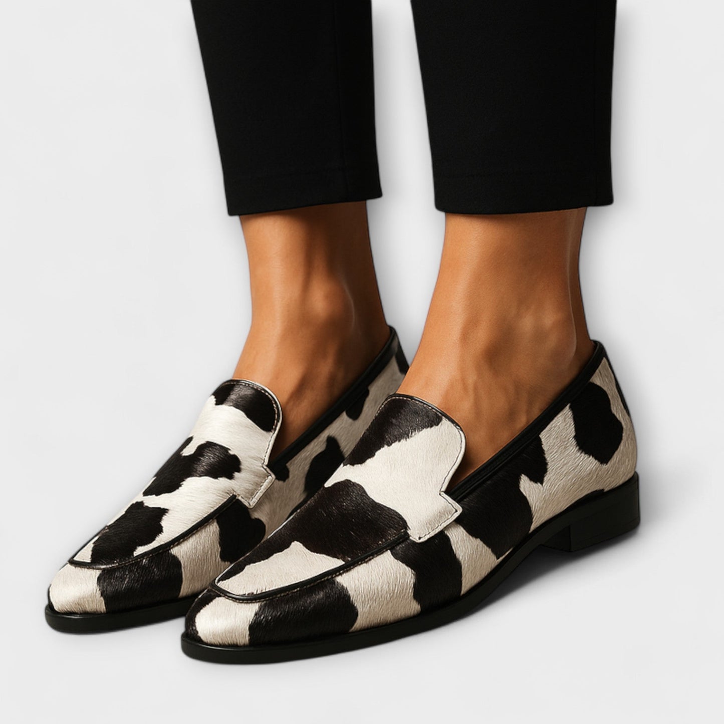 mocassins contemporains en cuir, confort et élégance pour l’automne