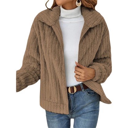 Manteau d'hiver en tissu haut de gamme pour un confort élégant