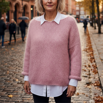 Pull en laine douce pour un confort élégant en automne