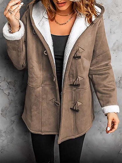 manteau d'automne en laine douce, élégant et confortable