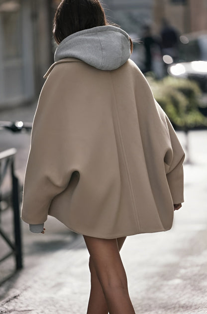 veste oversized en tissu doux pour un confort élégant en toute saison