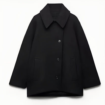 veste oversized en tissu doux pour un confort élégant en toute saison