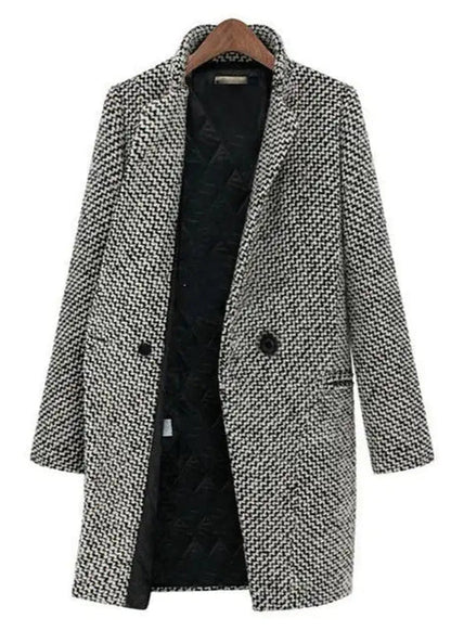 Manteau d'hiver en laine, chaleur et élégance intemporelle