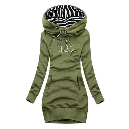 robe pull en tissu de qualité, confortable pour l'automne