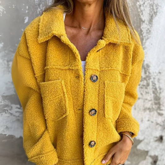 veste courte en tissu doux pour un confort élégant en automne