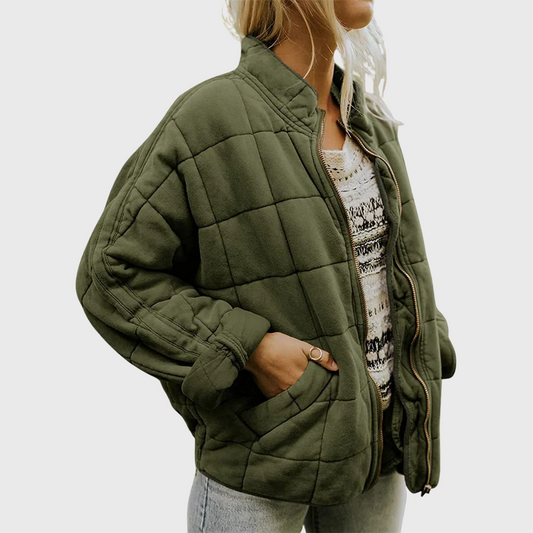 veste oversized en tissu doux pour un confort élégant en automne