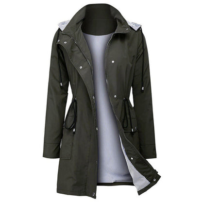 veste légère en tissu antipluie pour un confort élégant en toute saison
