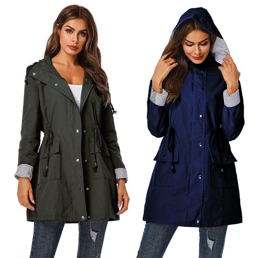 veste légère en tissu antipluie pour un confort élégant en toute saison