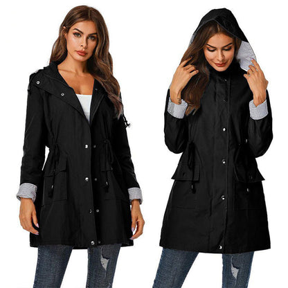 veste légère en tissu antipluie pour un confort élégant en toute saison