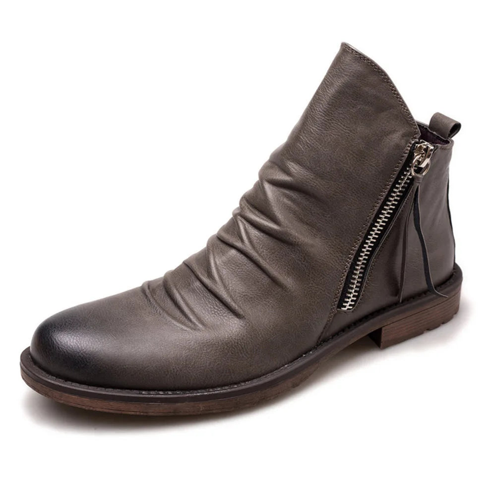 bottines chelsea en cuir, confort et élégance pour l'automne