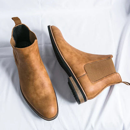Bottes Chelsea en cuir, élégance et confort pour l'automne-hiver