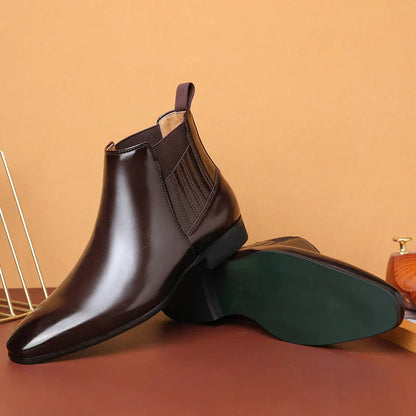 bottines en cuir synthétique confortables pour un style intemporel