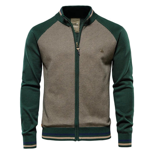 Veste en maille premium pour homme, confortable et légère, automne-hiver