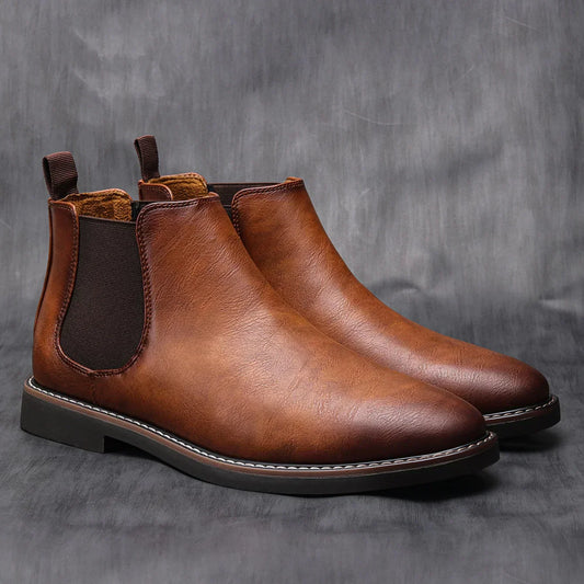 bottes chelsea en cuir, élégance intemporelle pour l'automne-hiver