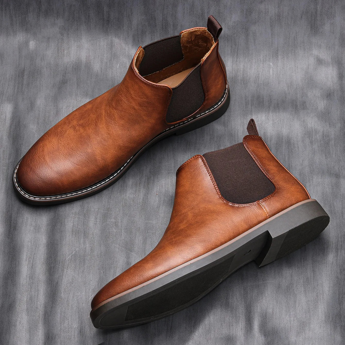 bottes chelsea en cuir, élégance intemporelle pour l'automne-hiver